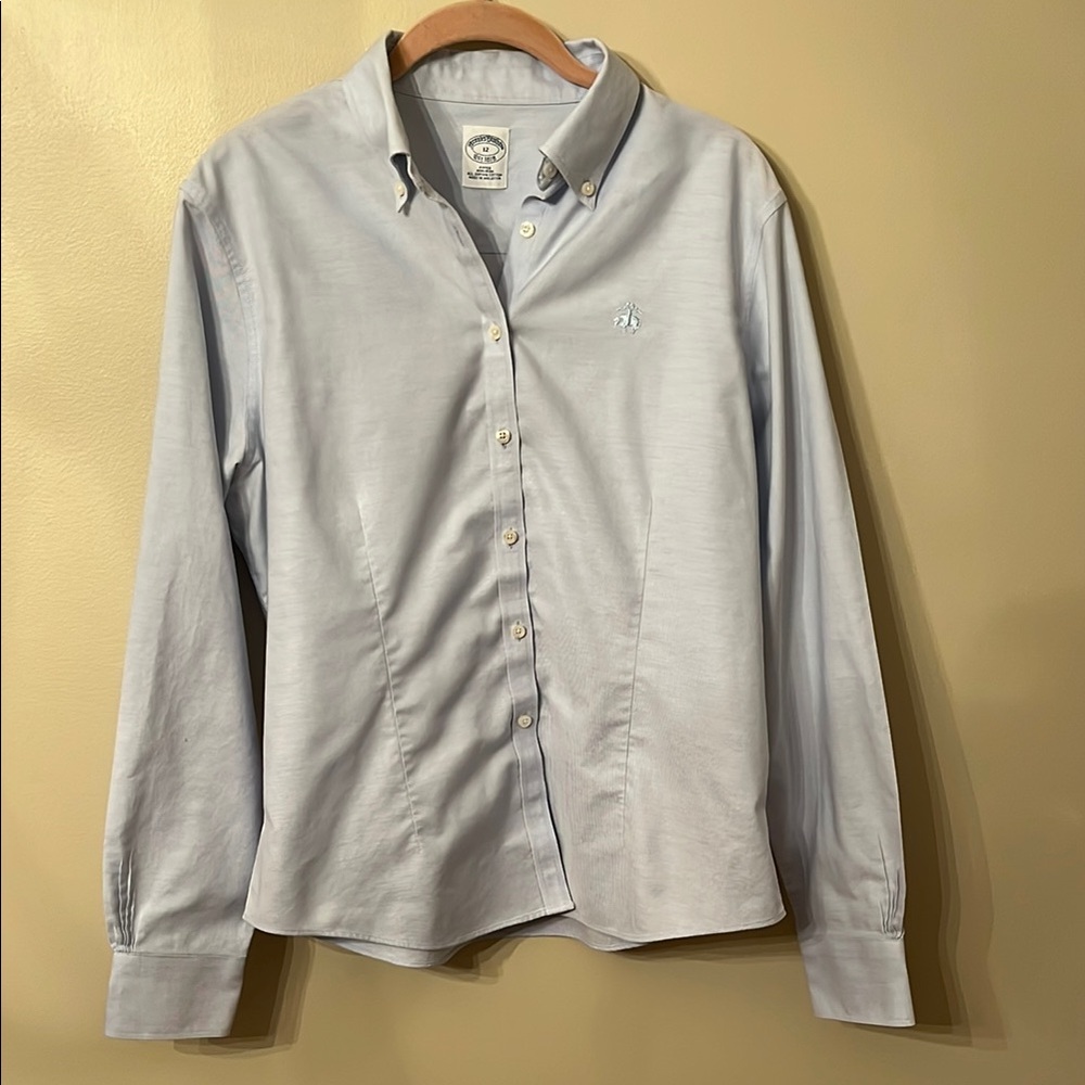 Brooks Brothers Light Blue Button-Up Shirt